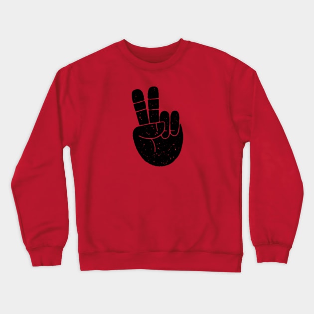 PEACE Crewneck Sweatshirt by MatthewTaylorWilson